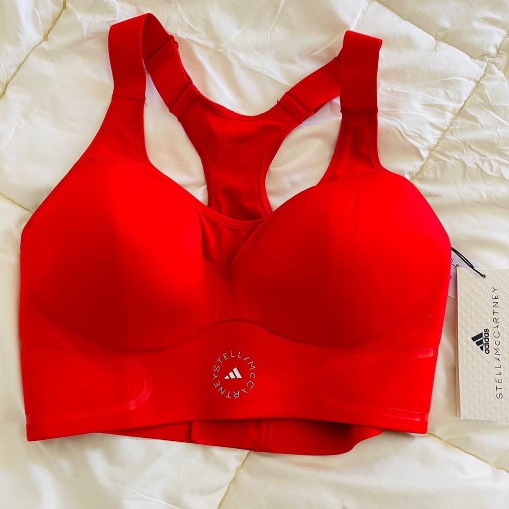 ADIDAS BY STELLA MCCARTNEYTruepace High-Impact Moulded-Cup Sports Bra